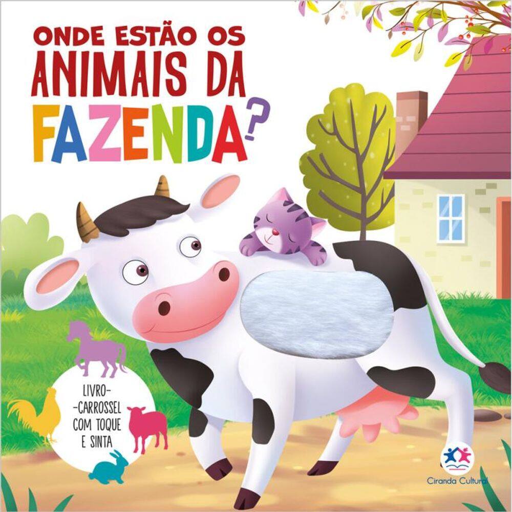 Onde estão os animais da fazenda? - Toque e sinta