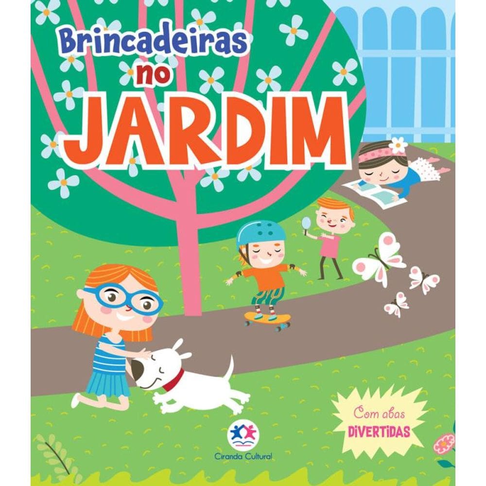 Brincadeiras no jardim