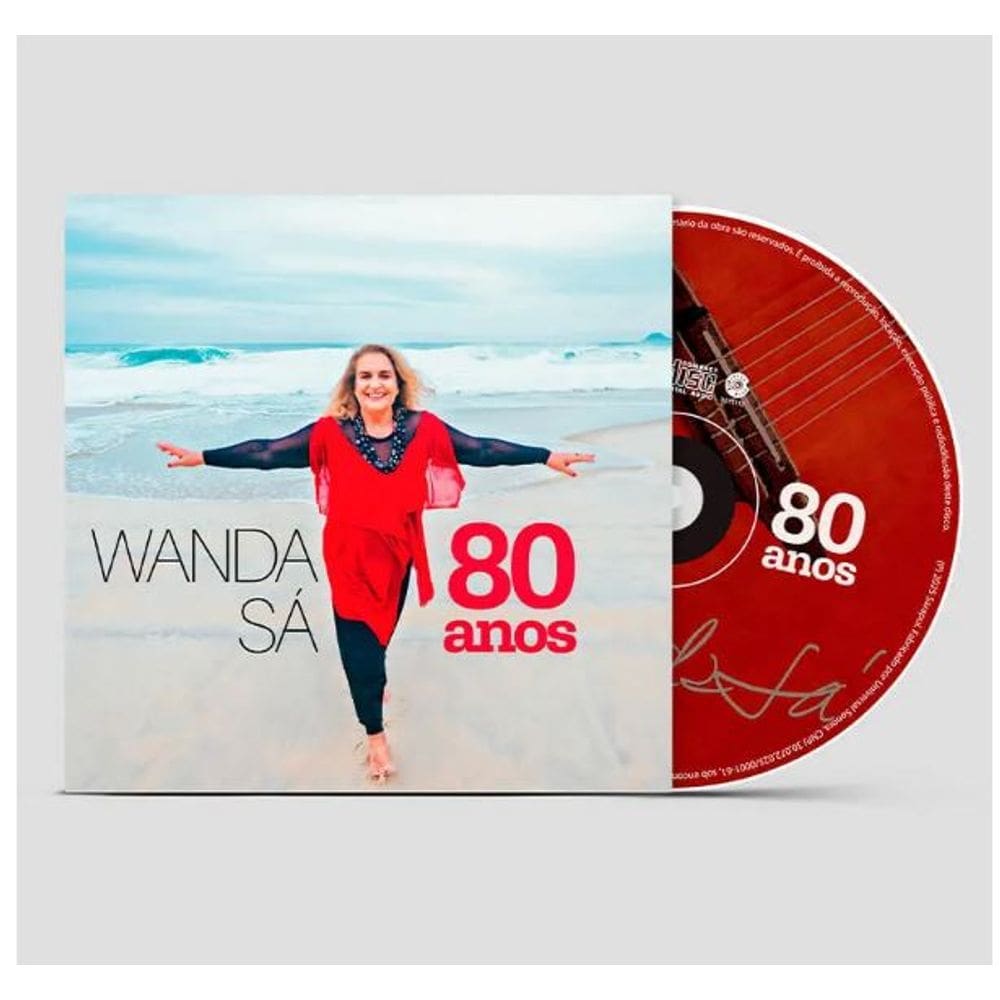 CD - Wanda Sá - 80 Anos (Digipack) Lançamento