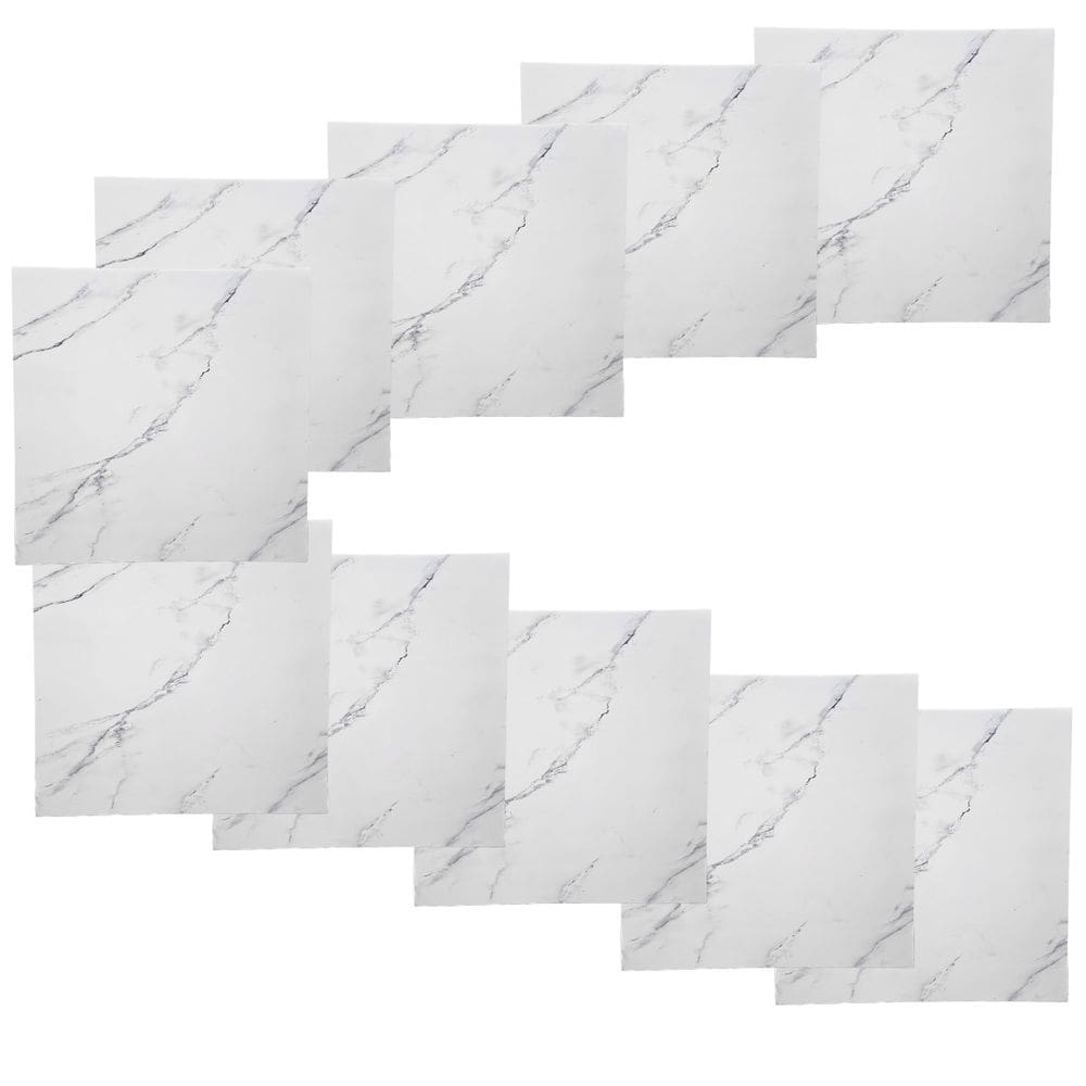 Placa Adesiva Autocolante Marmore Falso Kit 10 Uni Papel Parede Decoraçao Sala Estar Cozinha Banheiro Obra Reforma Casa