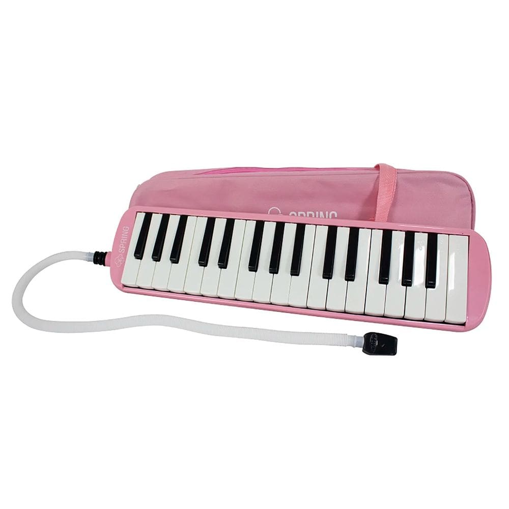 Escaleta Spring Sg32 32 Teclas Rosa Com Bag