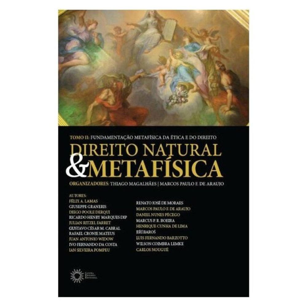 Direito Natural & Metafísica - Tomo Ll - Vol. 2