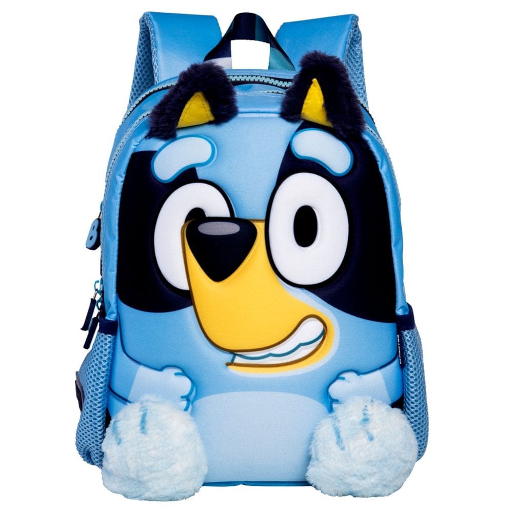 Mochila Passeio 12” Bluey Pelúcia Meninas Creche Infantil