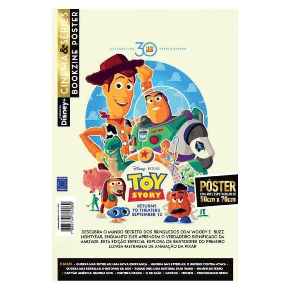Toy Story 30 Anos - Superpôster Cinema E Séries