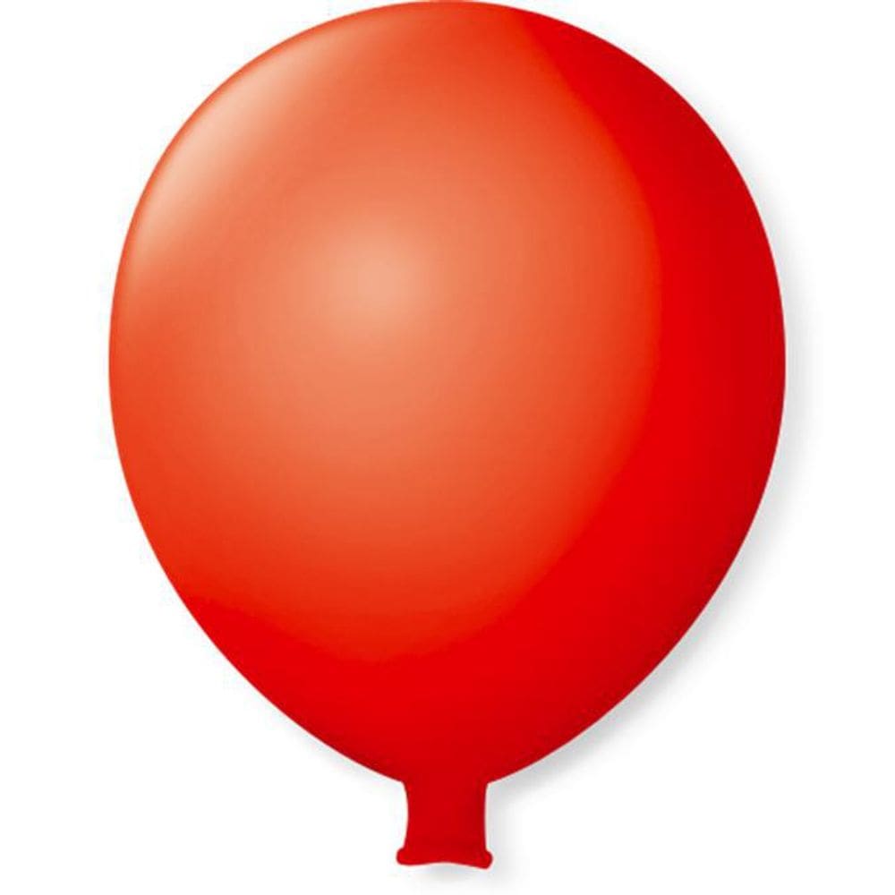 Balão São Roque Gigante Com 1Un Vermelho Quente