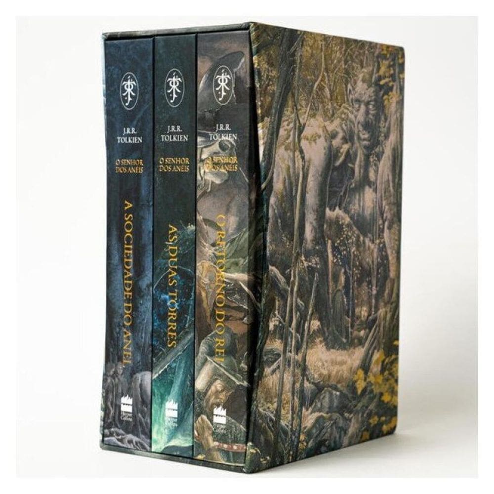 Box Trilogia O Senhor Dos Anéis – Edição Com Ilustrações De Alan Lee