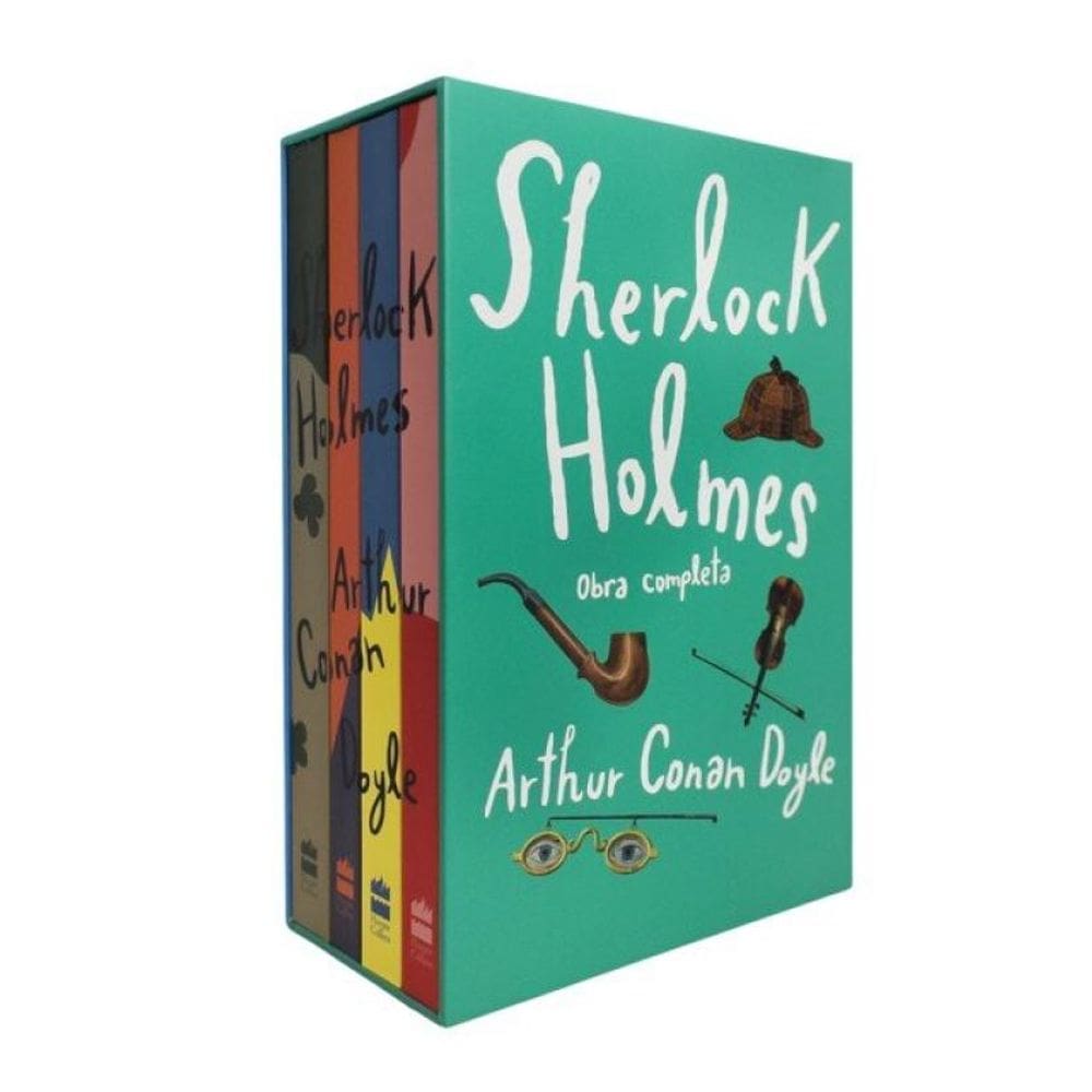 Box Sherlock Holmes – Obra Completa (Capa Brochura)