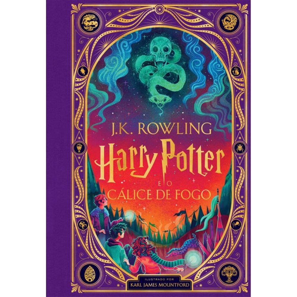 Harry Potter e o Cálice de Fogo: edição ilustrada interativa