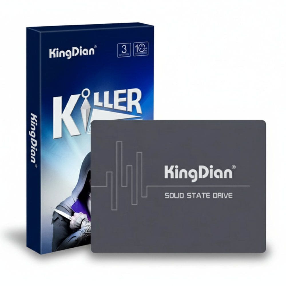 SSD KingDian Killer 512GB 2.5” SATA III 6Gb/s, Leitura 560MB/s Gravação 520MB/s, Controlador SMI