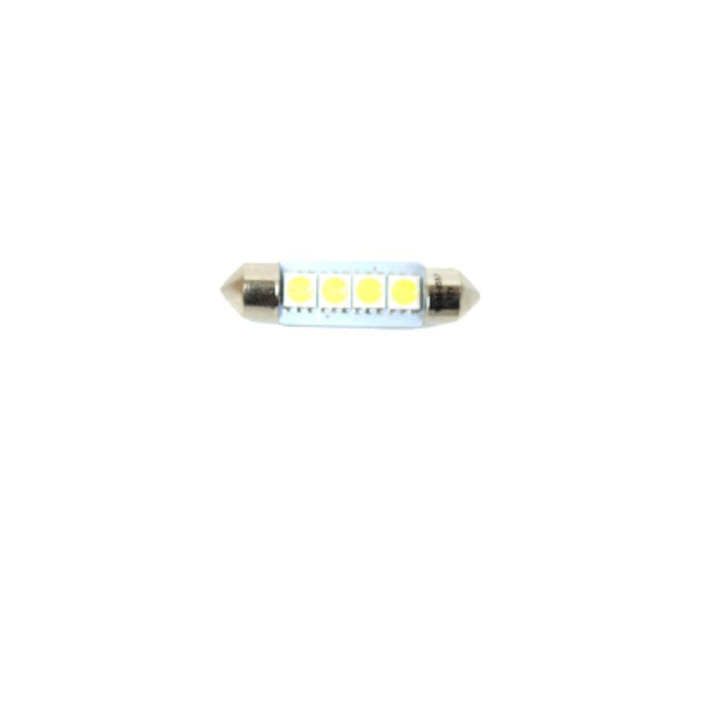 Lampada Automotiva Led Torpedo Com 4 Leds Tech One