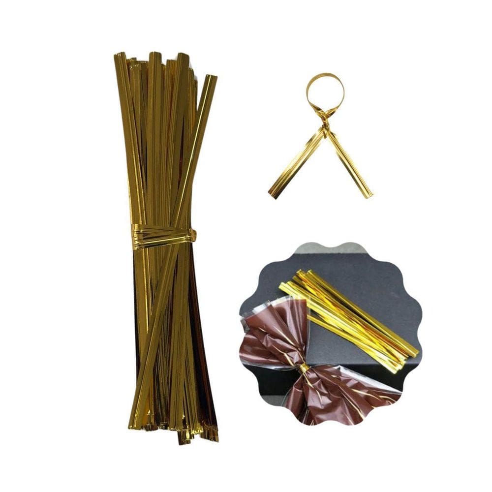 Kit 2 Amarrilho Dourado Pacote