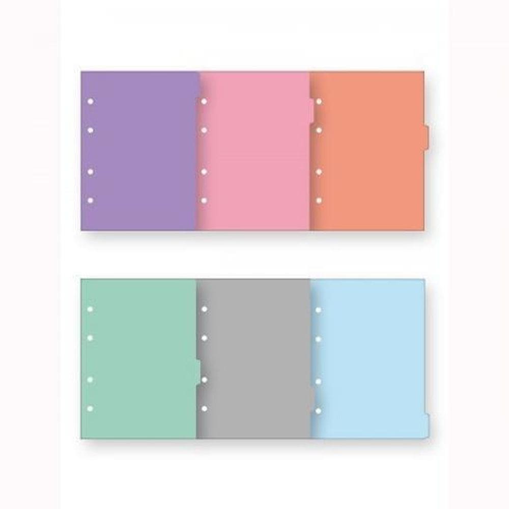 Divisorias Caderno Colegial Com 6 Cores Foroni