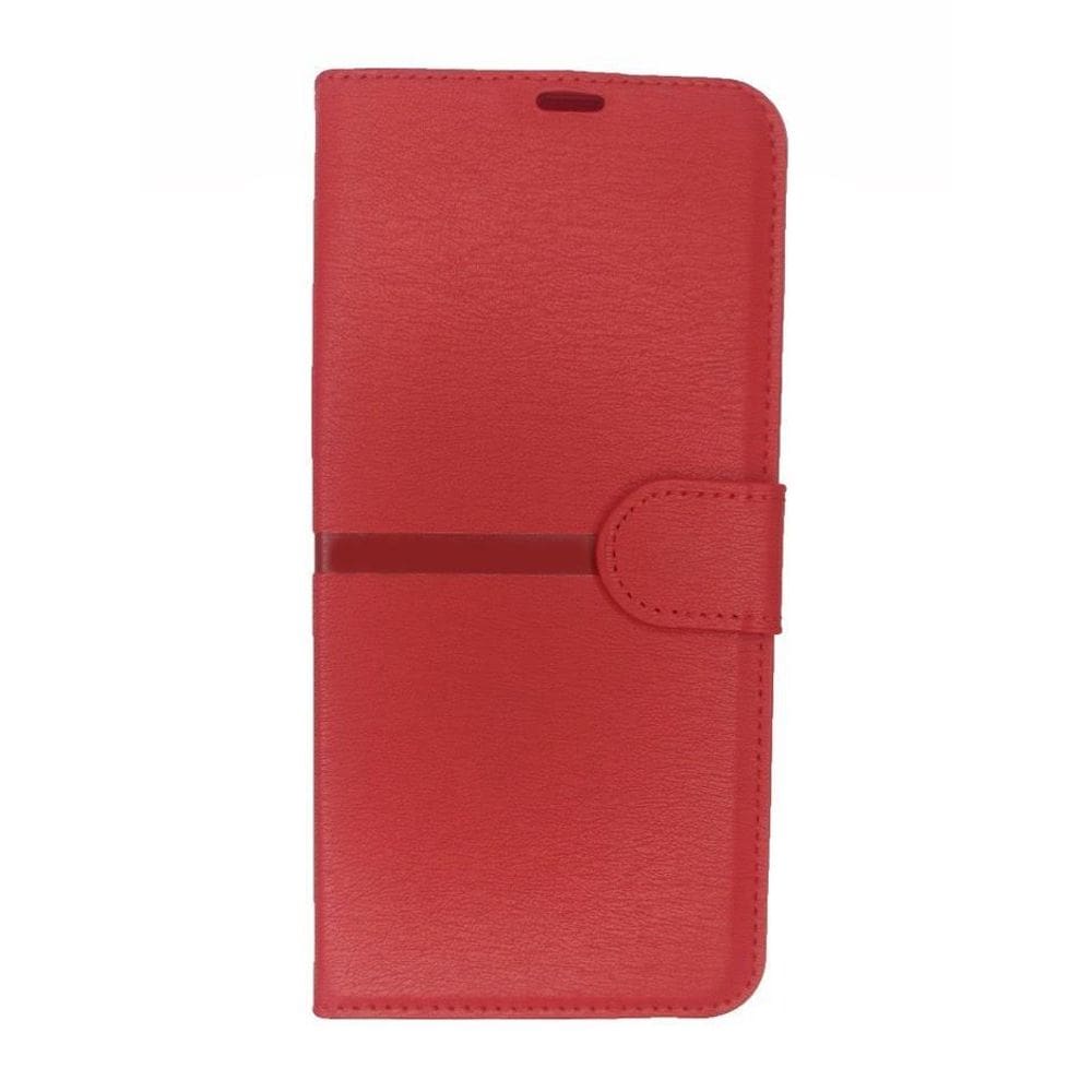 Capa Carteira Para Samsung M62 - Capinha Cor: Vermelha
