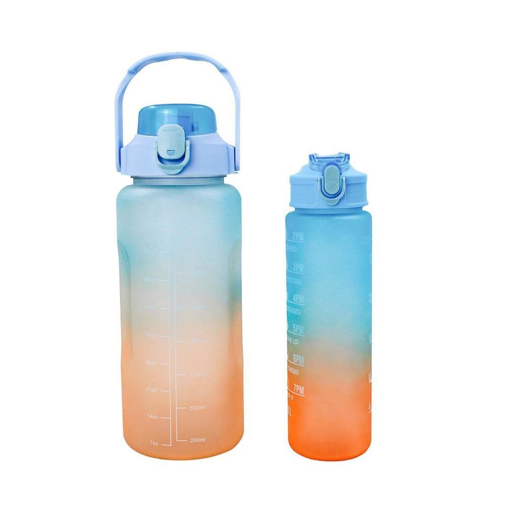 Garrafa Galão De Água - 2L/900Ml Degrade