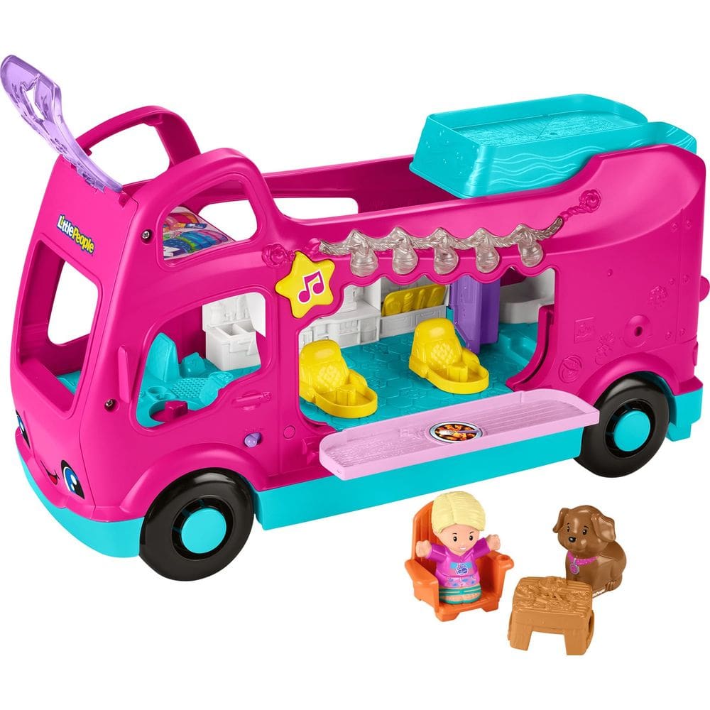 Toy Fisher-Price Little People Barbie Little Dreamcamper RV