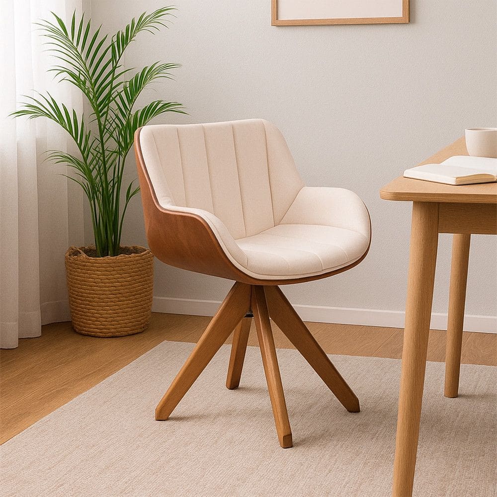 Poltrona Palma em Madeira de Eucalipto Movellu Home