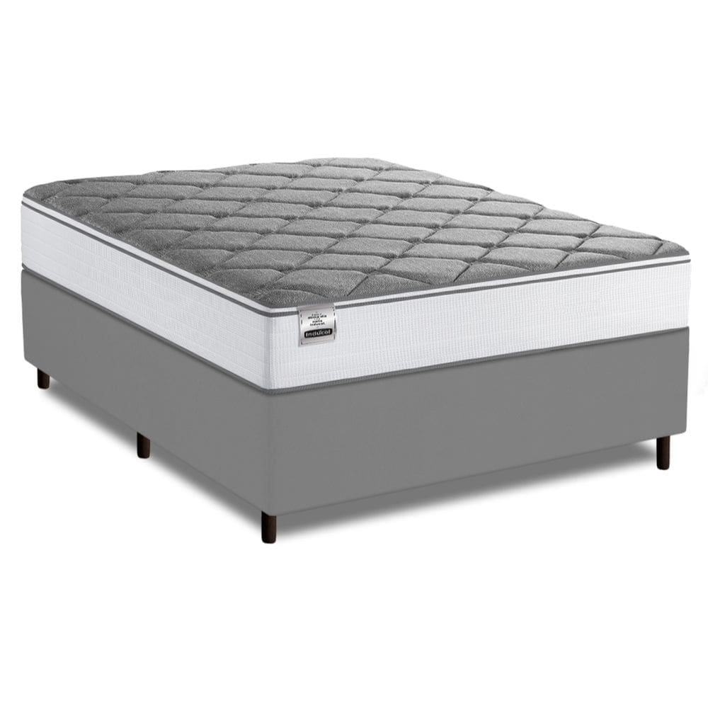 Cama Box Casal Real Max Force Softgel 138x188x65cm - Suporta até 200 kg por Pessoa