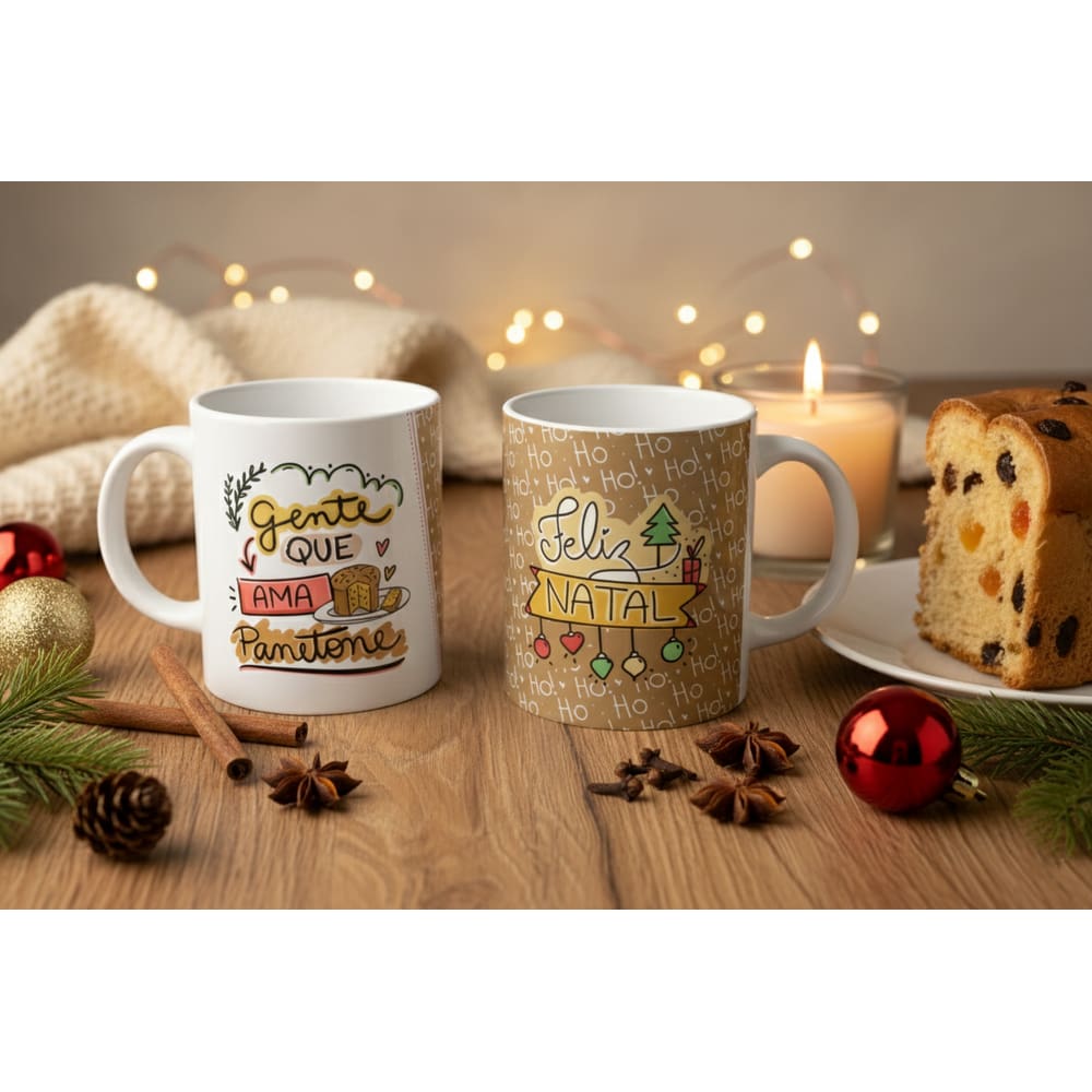 Caneca Personalizada - Gente que Ama Panetone