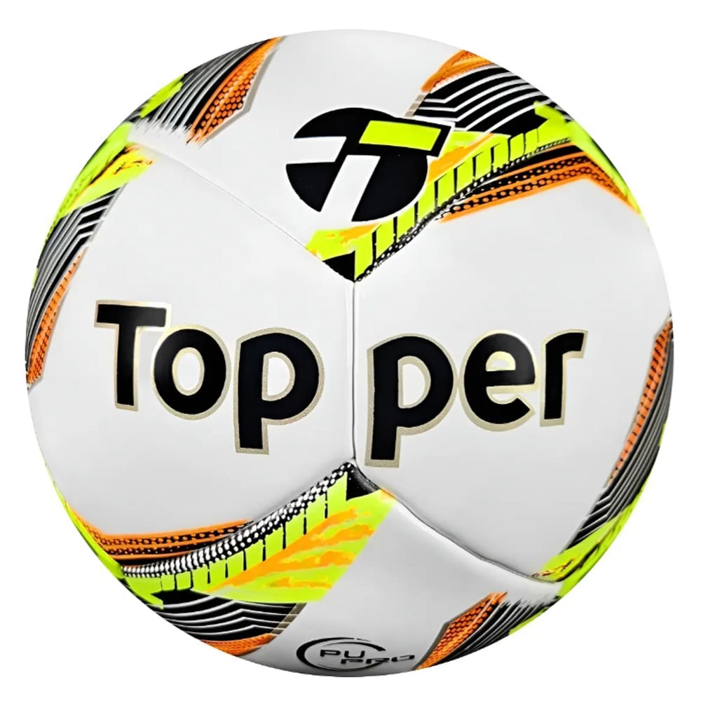 Bola Futebol Topper Campo Samba Oficial Pu Pró