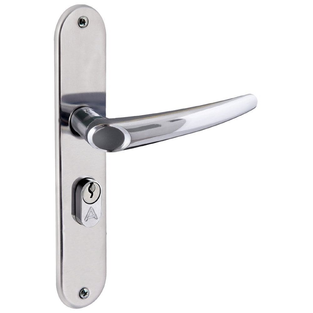 Fechadura Entrada Espelho 7cm Inox Polido Joy Aliança