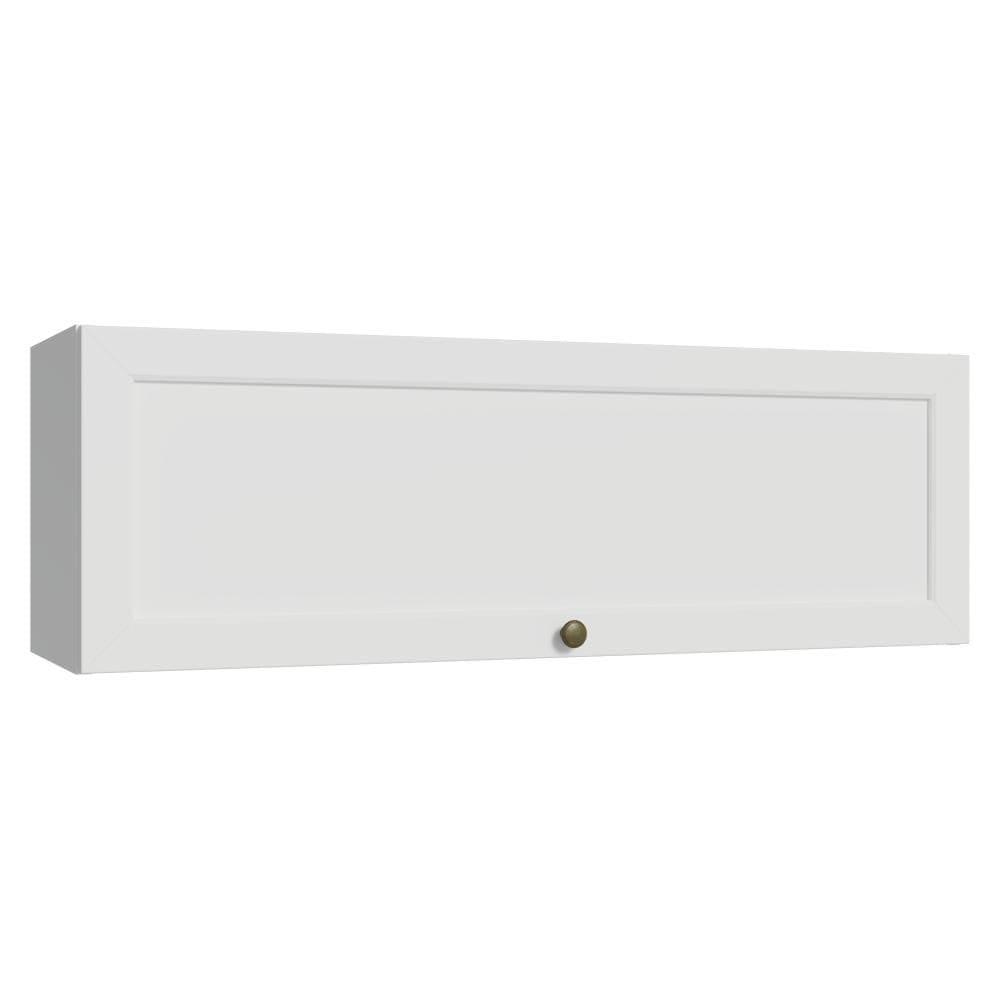 Armário Aéreo 100 cm 1 Porta Basculante Branco Vik Madesa