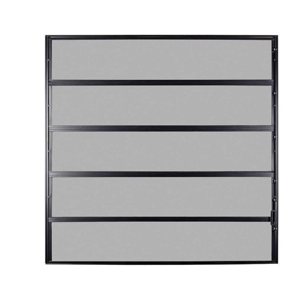 Janela Basculante 1 Secção Vidro Mini Boreal 100x100cm Ecosul Esquadrisul