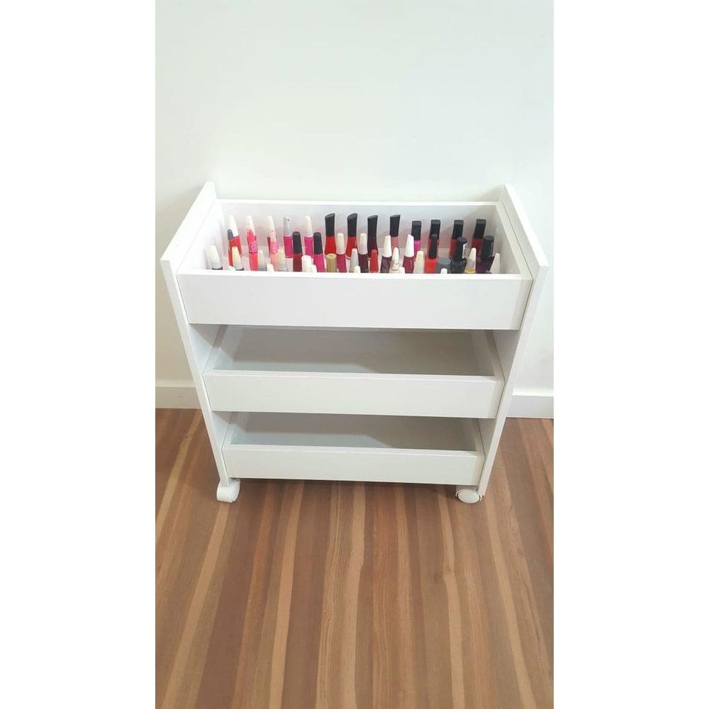 Carrinho De Manicure Mdf