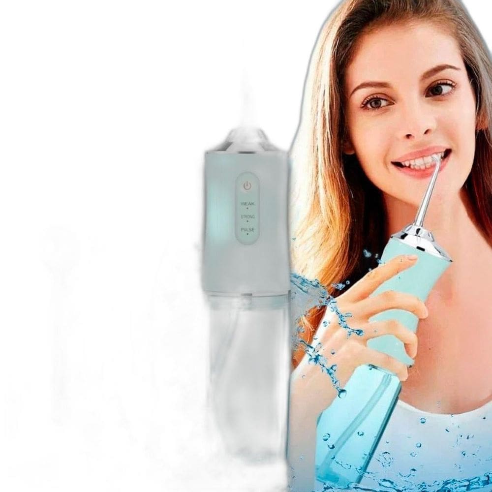 Lavador Bucal Recarregável Para Dentes Gengiva E Implantes