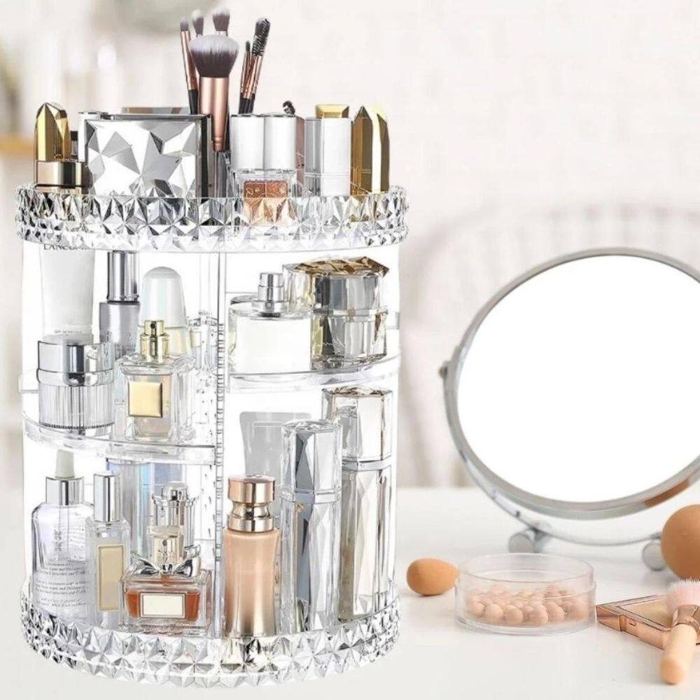 Organizador De Maquiagem Acrílico Para Organização