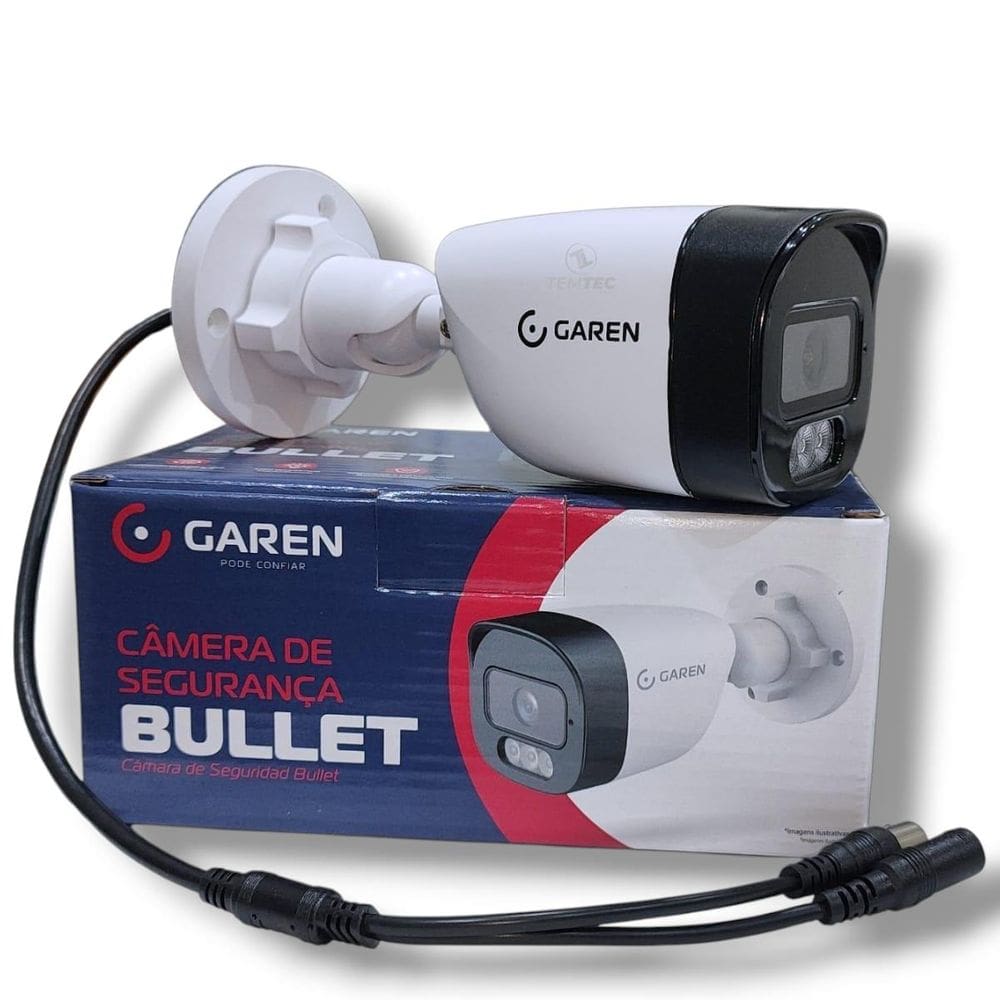Câmera De Segurança Bullet Full Hd Infravermelho 3.6mm 2mp