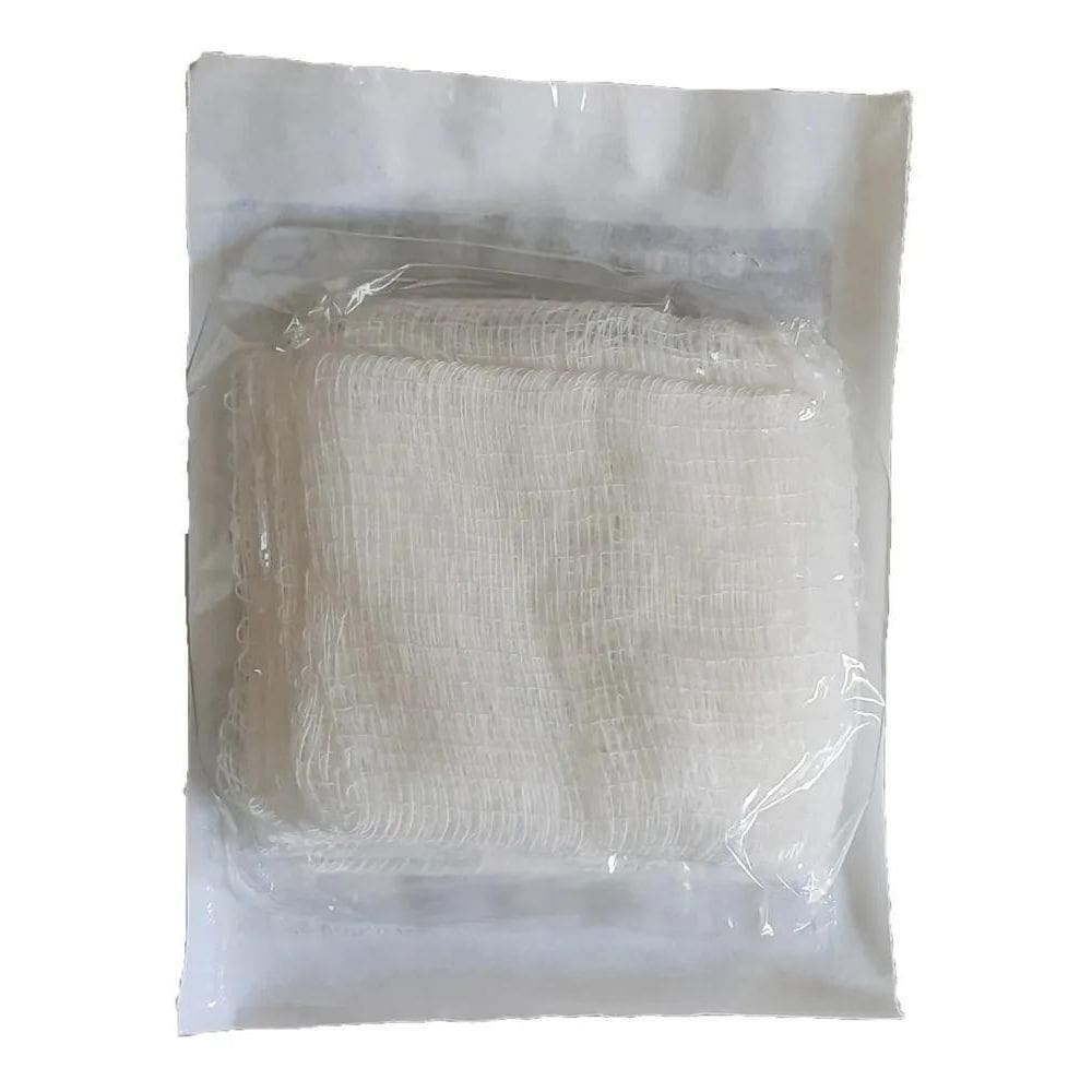 2X Compressa Gaze Esteril Algodao 13 Fios Pacotes 250 Unidad
