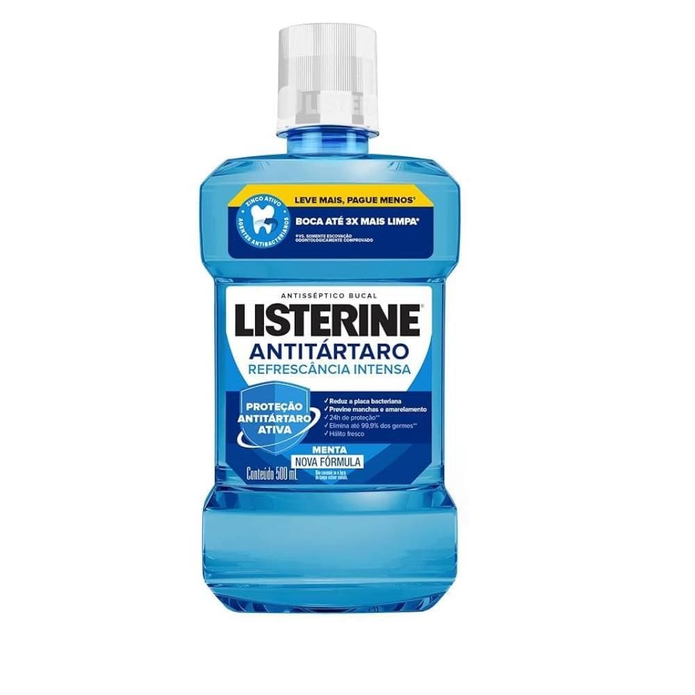 Enxaguante Bucal Listerine Tartar Control - 500Ml