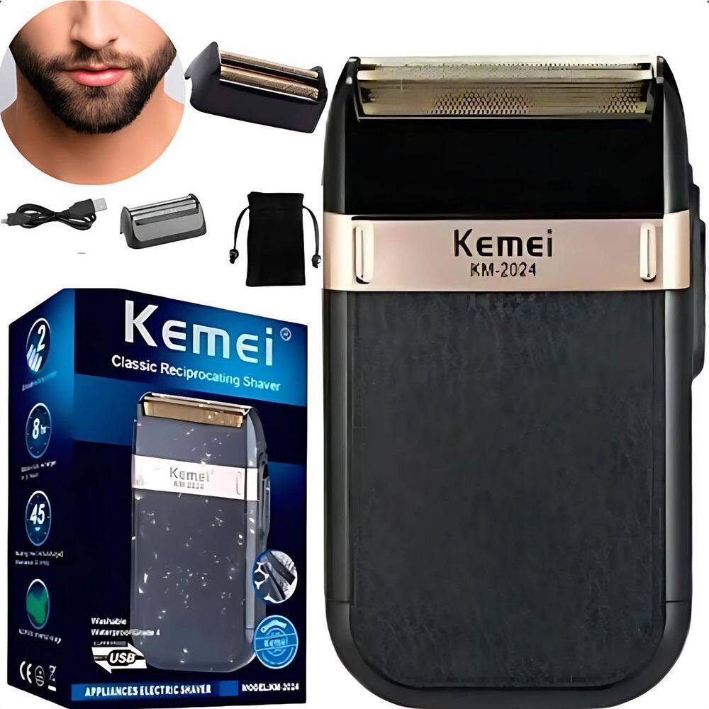 Aparador Elétrico Kemei 2024, Corte E Acabamento