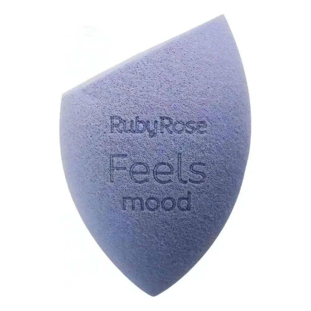 2X Esponja De Maquiagem Ruby Rose Chanfrada Feels Mood S/ La