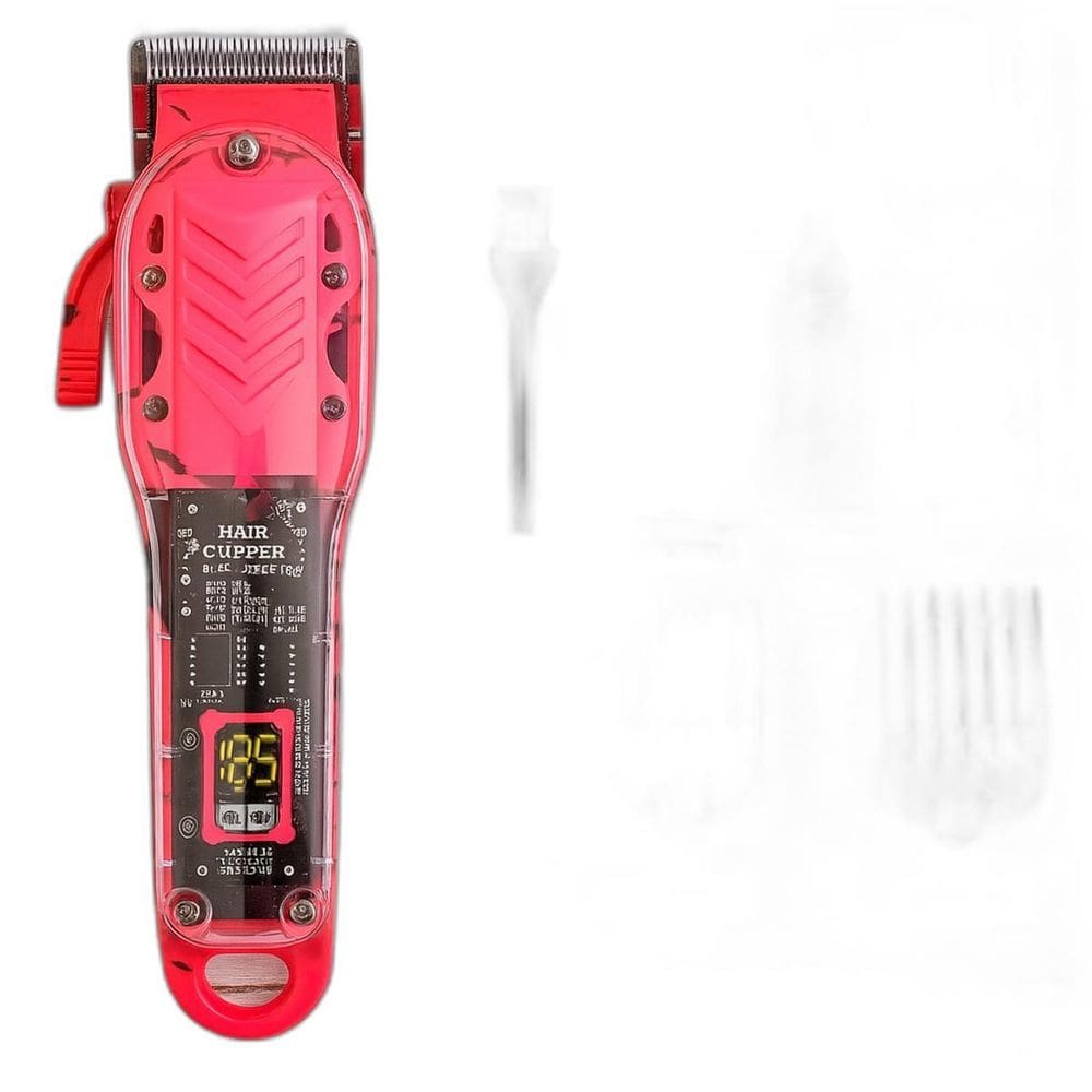 Máquina Cabelo Com Pentes De Cor