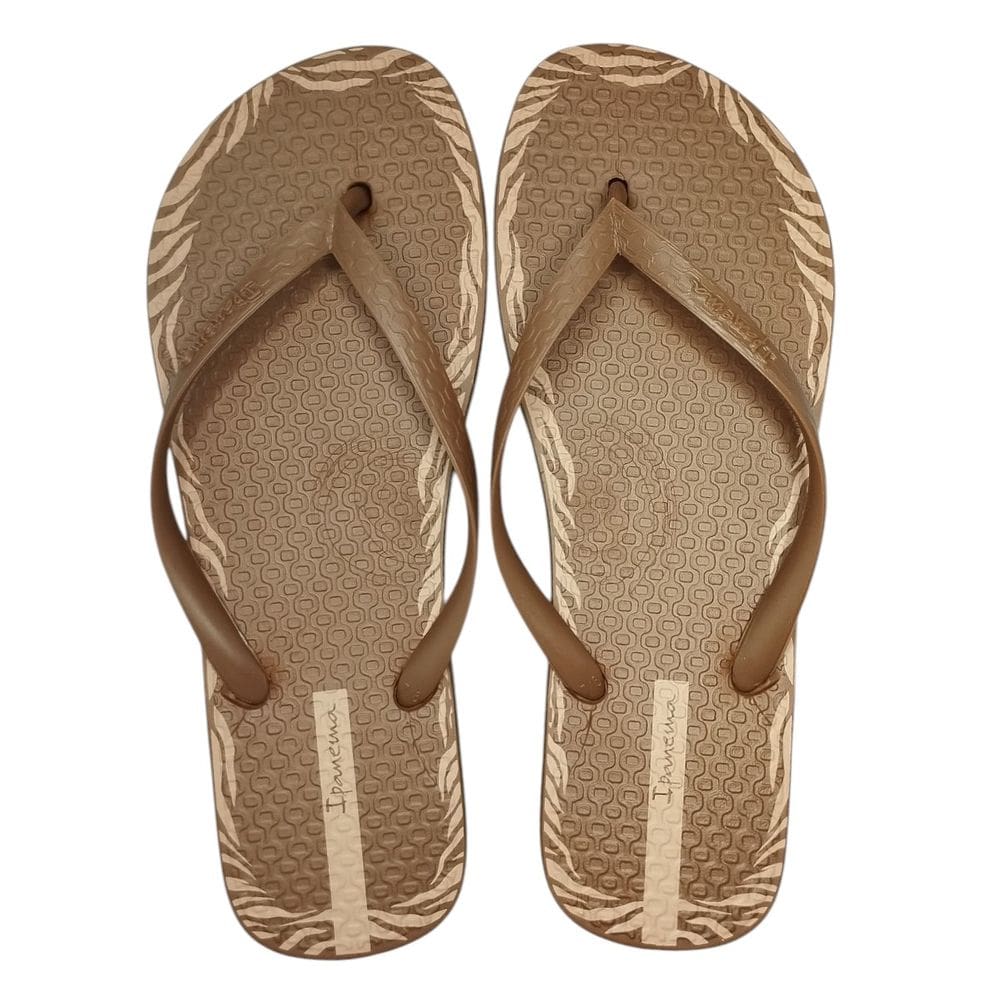 Chinelo Feminino Ipanema Day Onça Mar Casual Borracha 27321