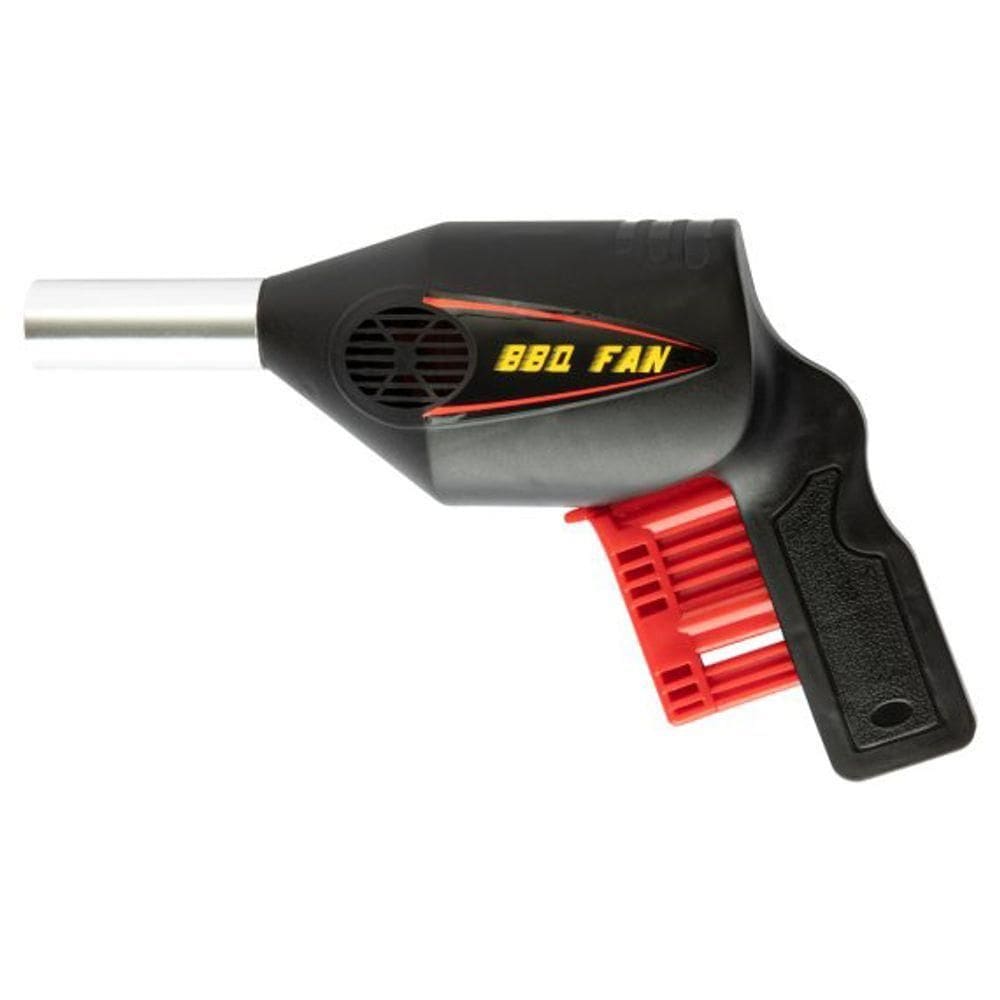 Soprador Acendedor Churrasqueira Faça Brasa Forte Rápido