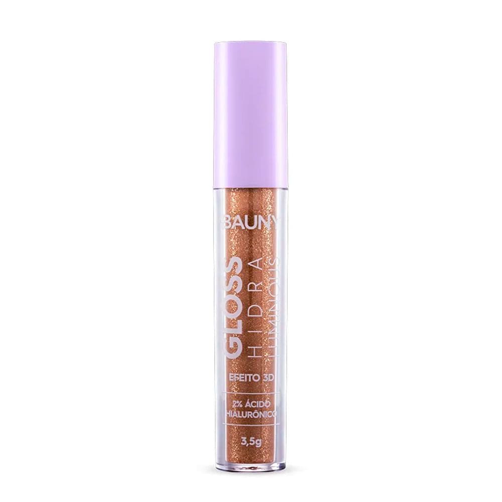 Gloss Labial Bauny Hidra Luminous Cor Choco Glow 3,5g