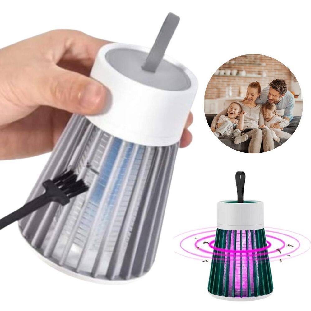 Luminária Mata Insetos Portátil Para Quarto De Hotel