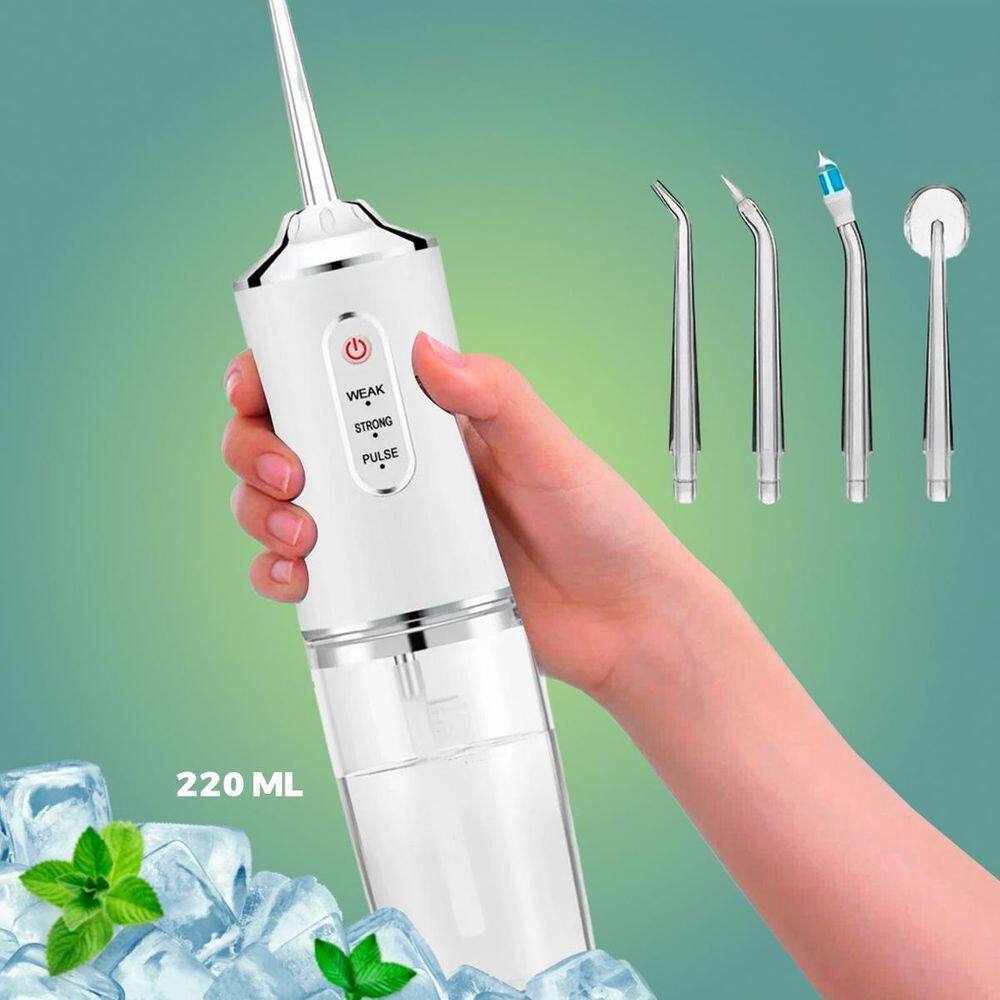 Higienizador Dental Bivolt Jato Potente E 4 Bicos Diferentes