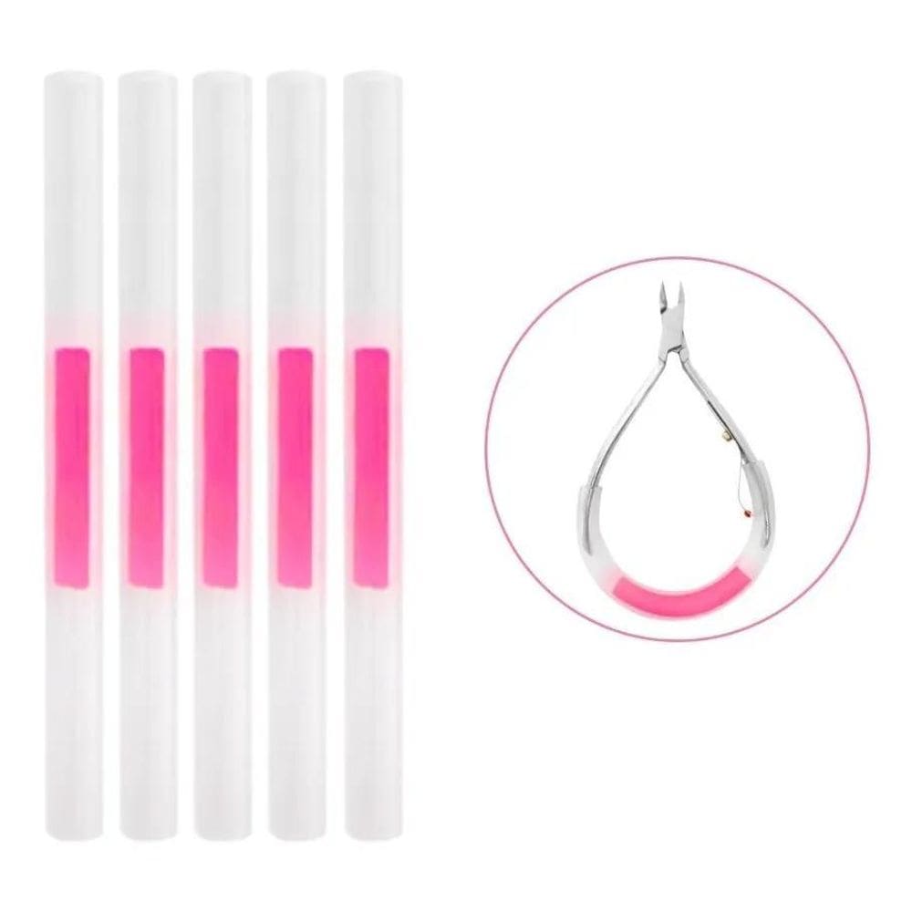 2X Kit 5 Molas De Silicone Para Alicate De Unha