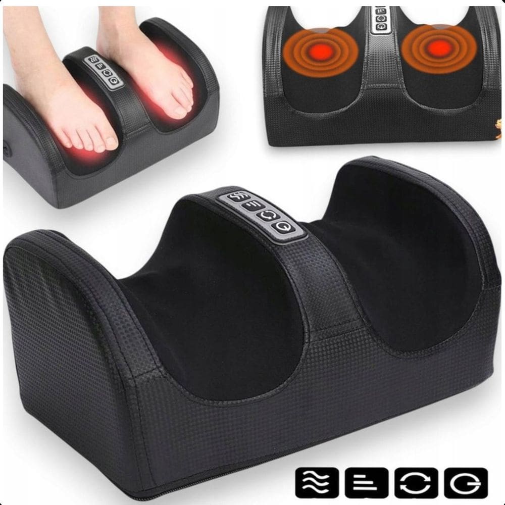 Massageador De Pés Shiatsu Bivolt Terapia Com Aquecedor