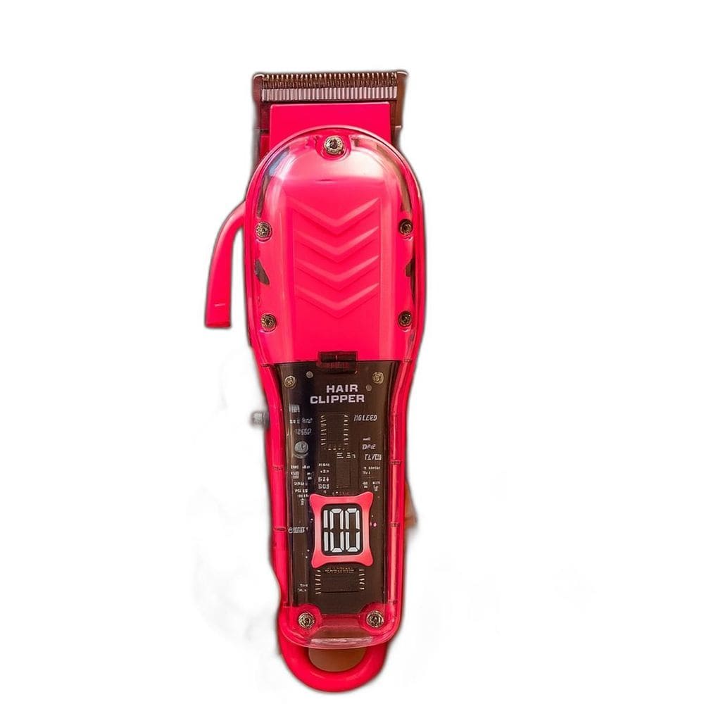 Máquina Elétrica Com Cor E Corte Rente Ao Cabelo