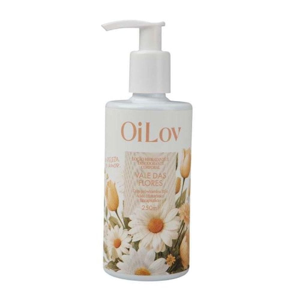 Loção Hidratante Corporal Vale Das Flores 250Ml Oilov
