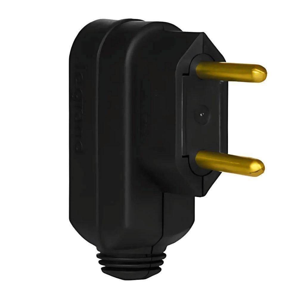 Plugue Daneva 2p 10a Preto Unitária