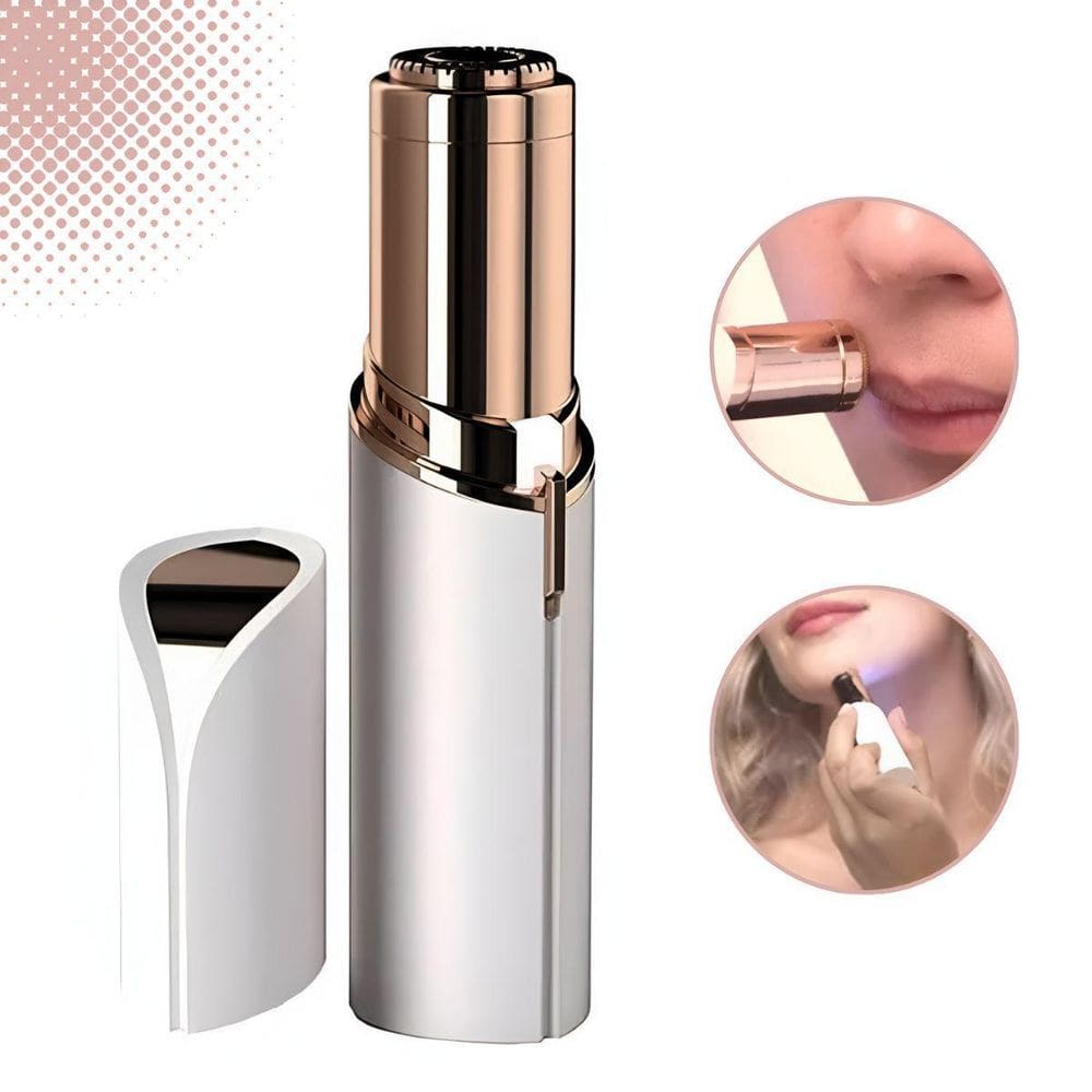 Aparador Facial E De Sobrancelha Branco Recarregável