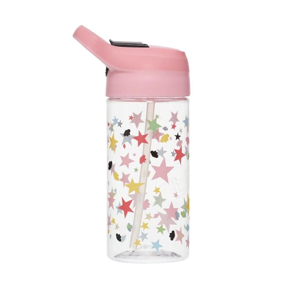 Garrafa Com Canudo Tritan Lilica Ripilica Prisma Colorido