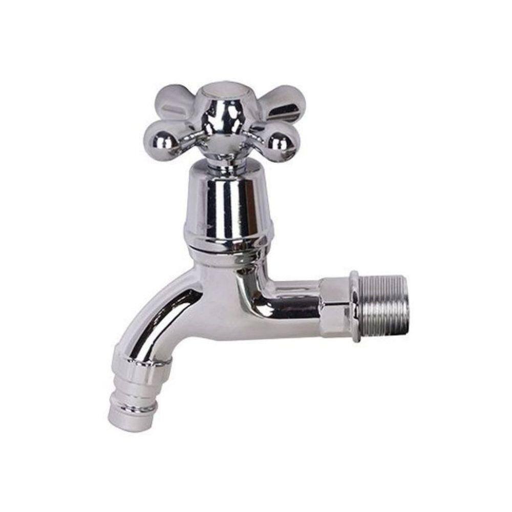 Torneira Cano Curto Para Tanque Pia De Parede Encaixe 1/2``