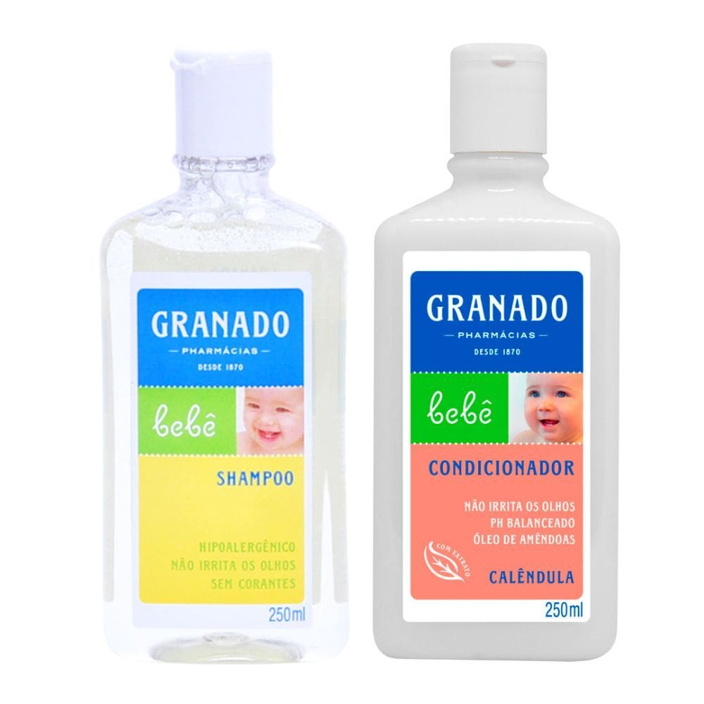 Kit 1 Condicionador Granado Bebê Calêndula 250ml