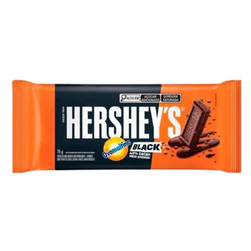 Chocolate Hershey`s Ovomaltine 40% Black 75g